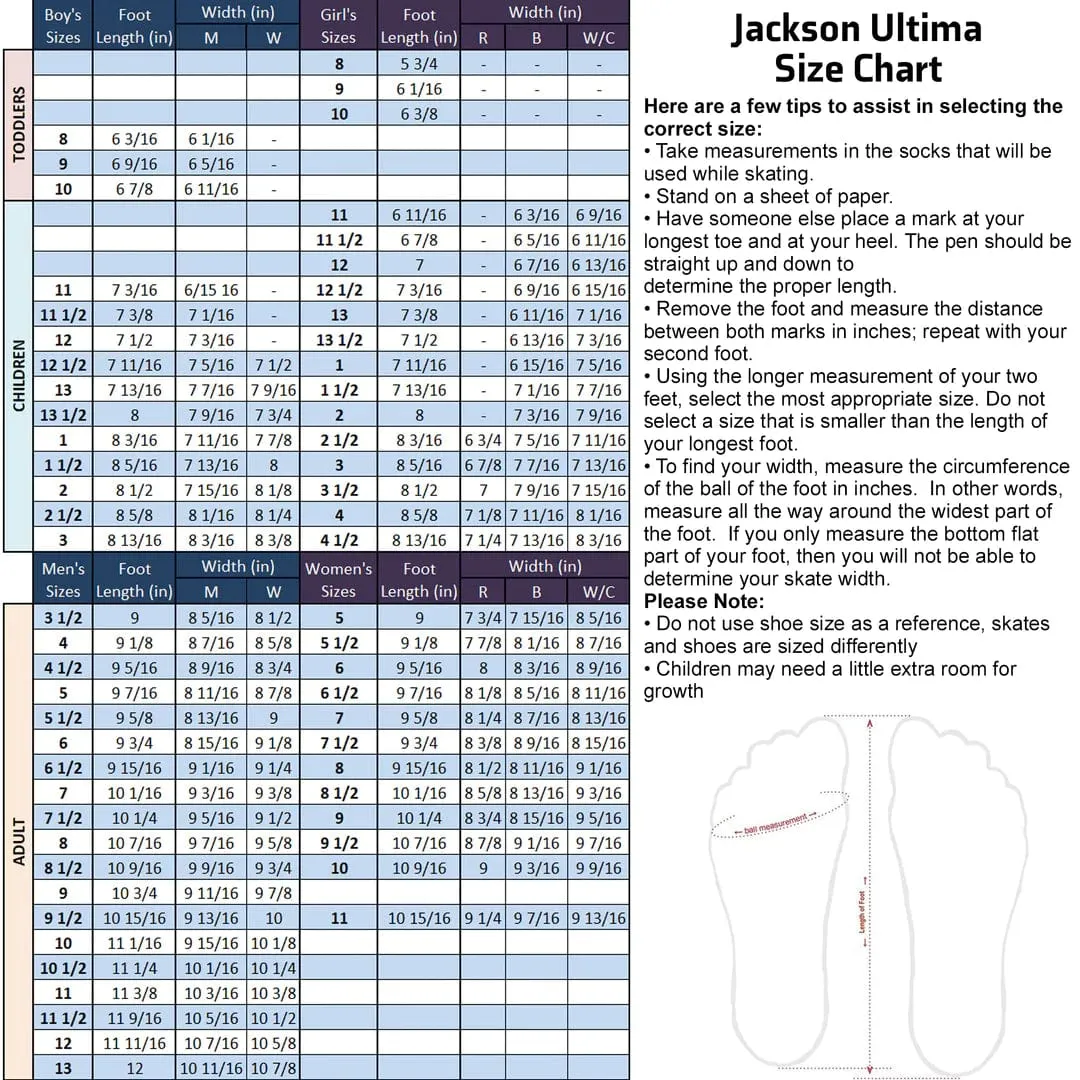 Jackson Excel JS1291 Girls Figure Skates